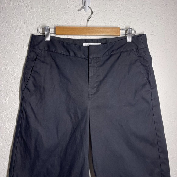 COPY - Everlane The Culottes Cropped Wide Leg Pants Women's Size 10 Black - Picture 2 of 13